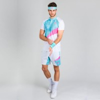 Polo Bidi Badu Kesar Blanco Menta Rosa