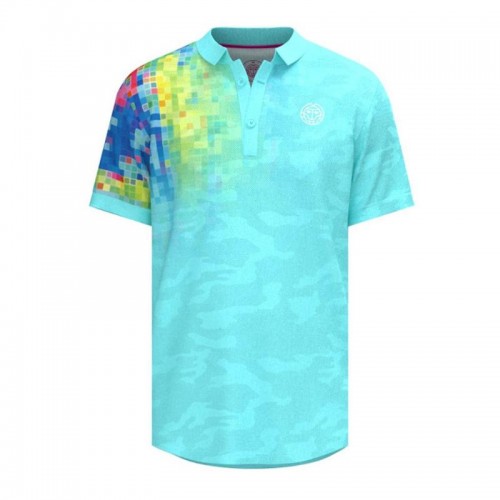 Polo Bidi Badu Melbourne Aqua Mix Polo Bidi Badu Melbourne Aqua Mix