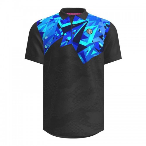 Polo Bidi Badu Spike Gris Oscuro Azul Polo Bidi Badu Spike Gris Oscuro Azul