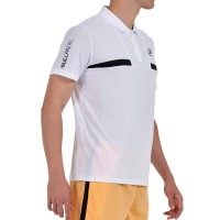 Blusa Polo Branca Bullpadel Calzadil