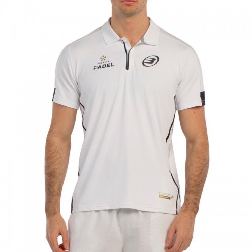 Bullpadel Premier Padel Bogue White Polo Bullpadel Premier Padel Bogue White Polo