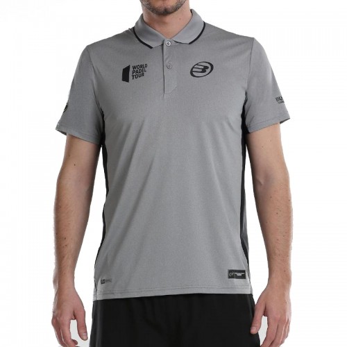 Polo Bullpadel WPT Loche Ceniza Vigore Polo Bullpadel WPT Loche Ceniza Vigore