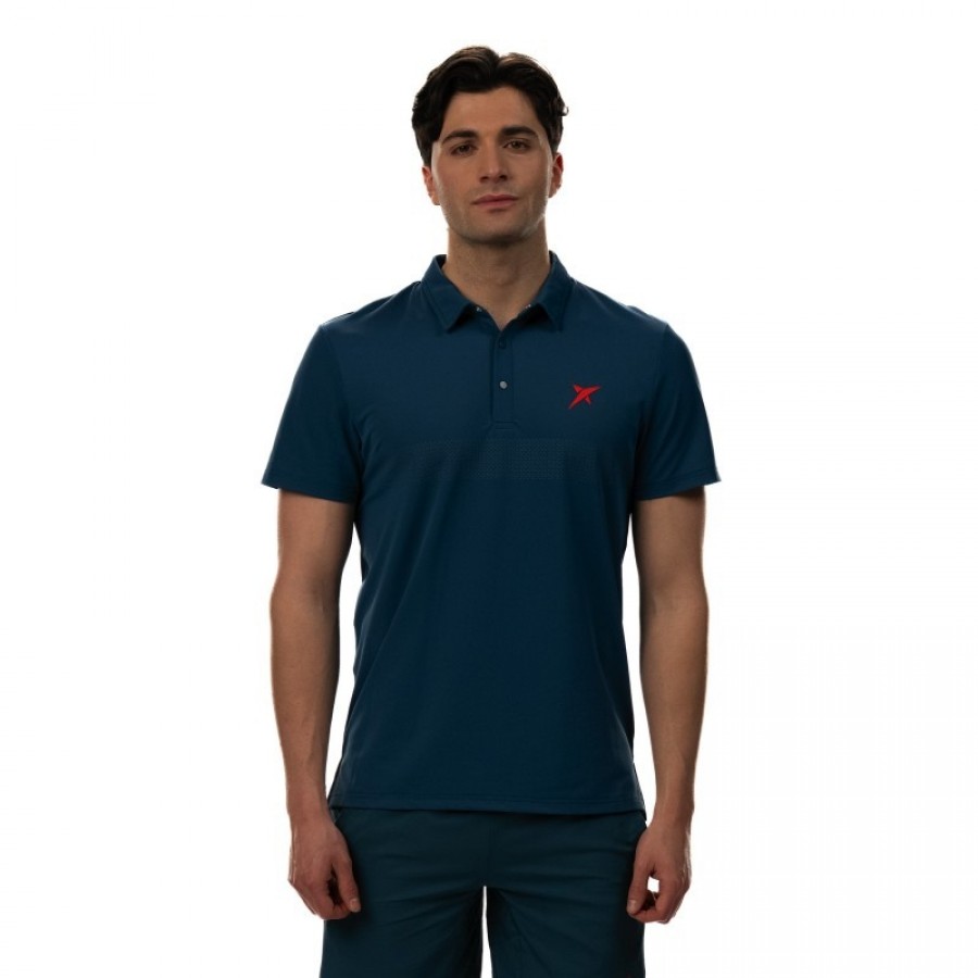 Polo Drop Shot Egan Azul  Oferta + Barato