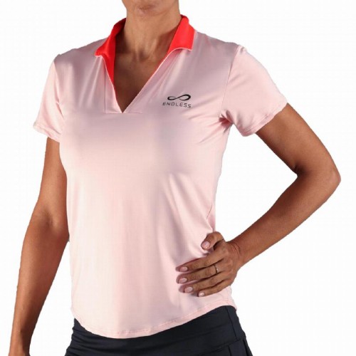 Polo Endless Onyx Rosa Cristal Polo Endless Onyx Rosa Cristal