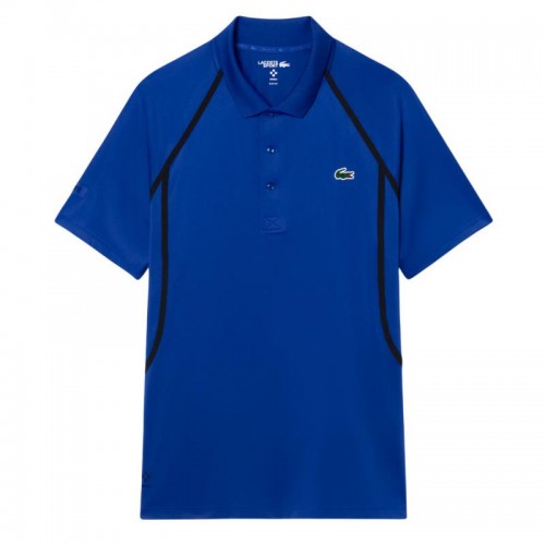 Polo Lacoste Daniil Medvedev Azul Cobalto