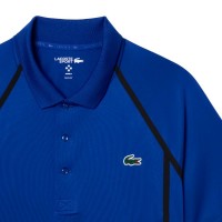 Lacoste Daniil Medvedev polo bleu cobalt