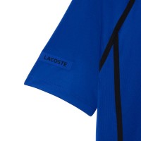 Lacoste Daniil Medvedev polo bleu cobalt