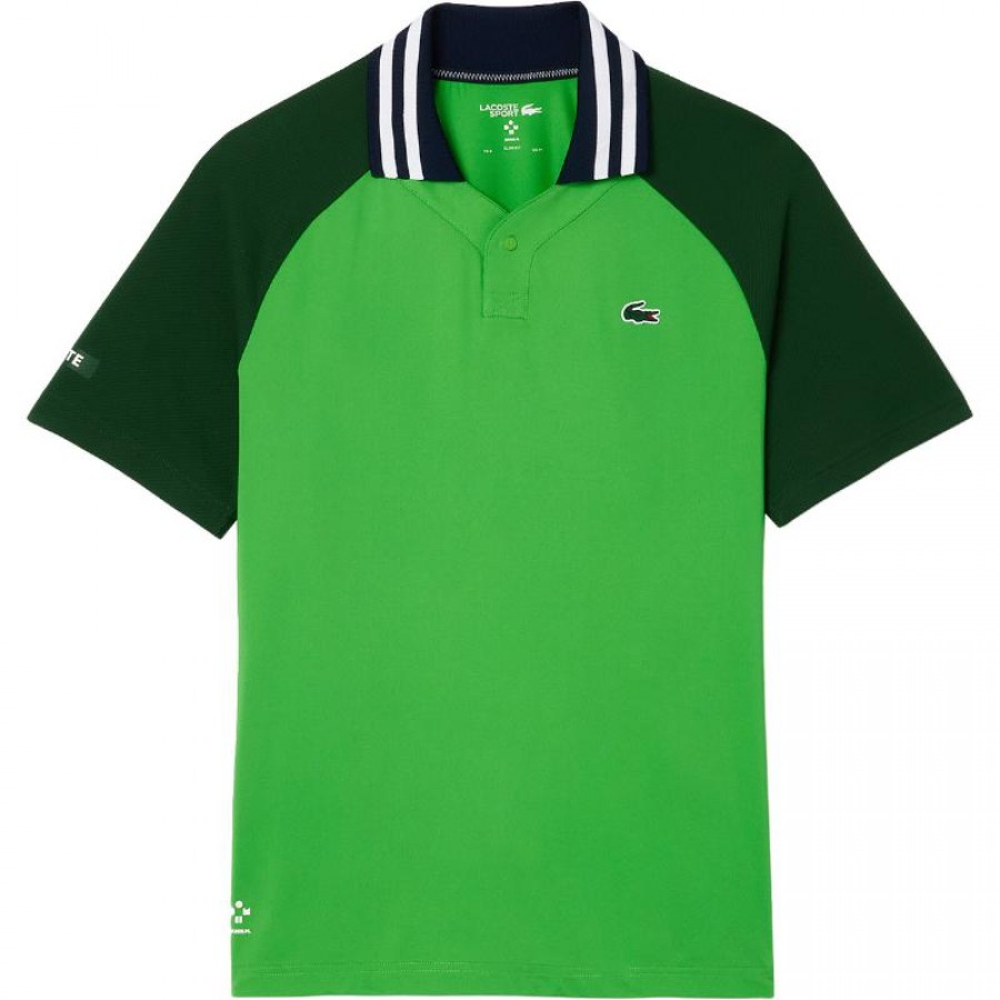 Polo Lacoste Daniil Medvedev Verde  Offerta + Economico