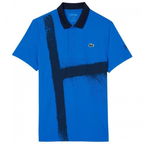 Polo Lacoste Novak Djokovic Ultra Dry Azul Marino Polo Lacoste Novak Djokovic Ultra Dry Azul Marino