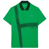 Polo Lacoste Novak Djokovic Ultra Dry Verde  Oferta + Barato