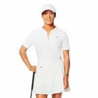 Polo Lacoste Pique Bianco Donna  Offerta + Economico