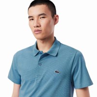 Polo Lacoste Regular Fit Algodon Azul  Offerta + Economico