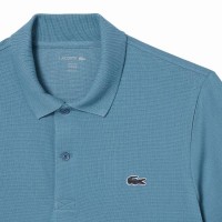 Polo Lacoste Regular Fit Algodon Azul  Offerta + Economico