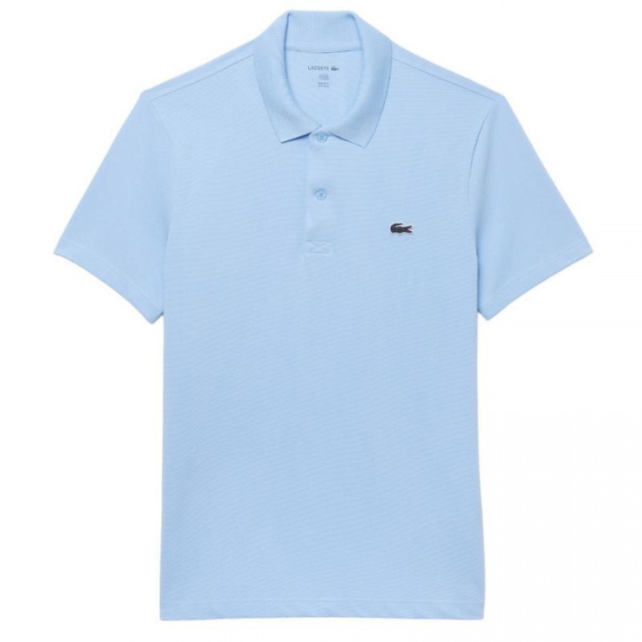 Polo Lacoste Regular Fit Algodon Azul Pastel  Oferta + Barato