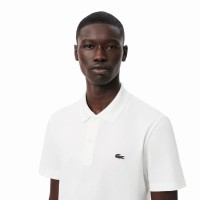 Polo Lacoste Regular Fit Algodon Blanco  Oferta + Barato