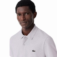 Polo Lacoste Regular Fit Algodon Gris Vigore  Offerta + Economico