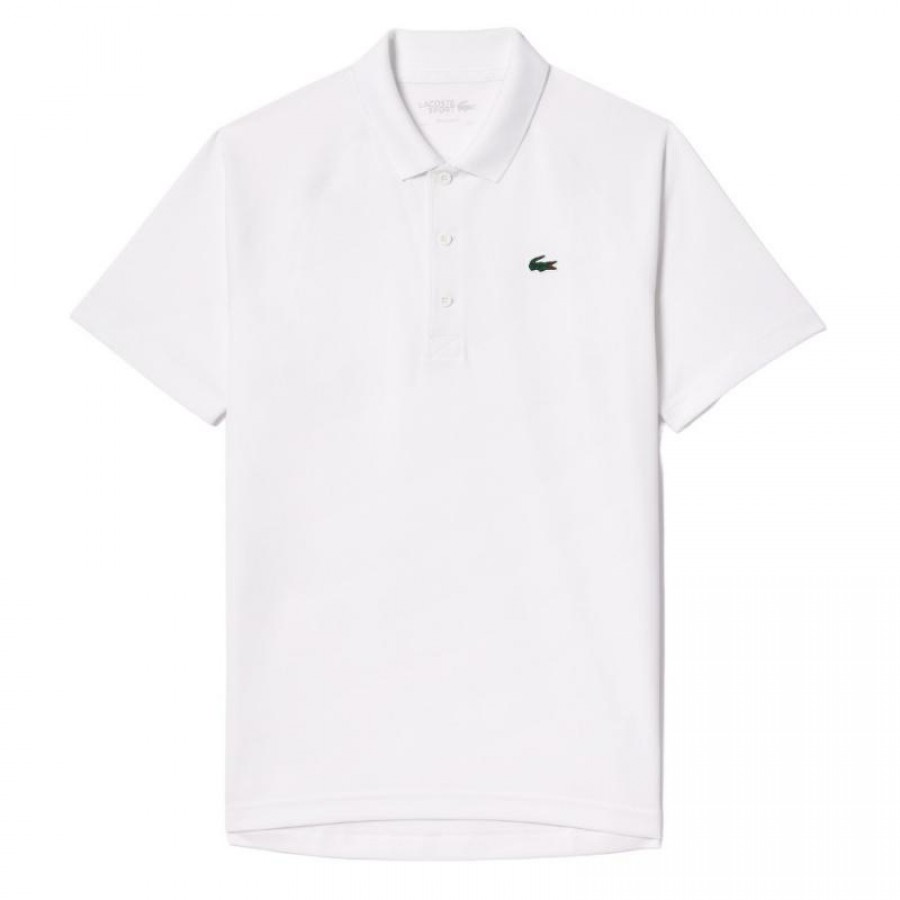 Polo Lacoste Sport Blanco Verde  Offerta + Economico