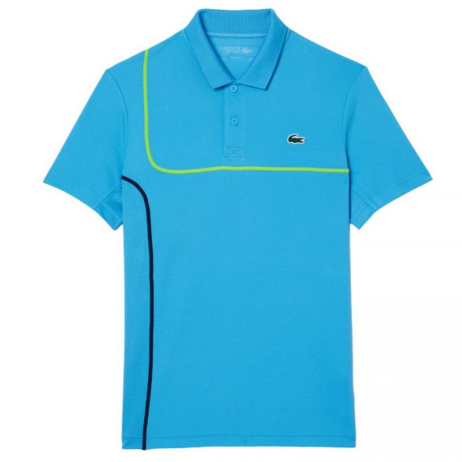 Polo Lacoste Sport Pique Azul  Offerta + Economico