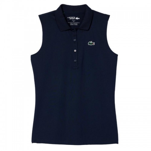 Lacoste Ultra Dry Navy Blue Women''s Polo Lacoste Ultra Dry Navy Blue Women''s Polo