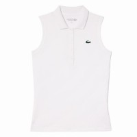 Polo Lacoste Ultra Dry White Donna  Offerta + Economico