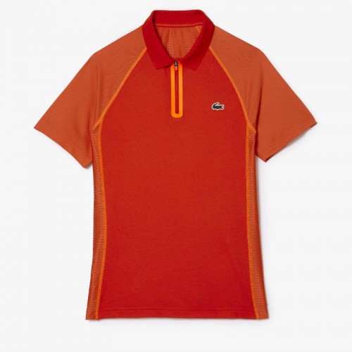 Polo Lacoste Ultra Dry Rojo Naranja Polo Lacoste Ultra Dry Rojo Naranja
