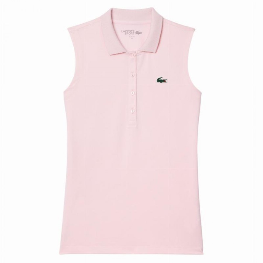 Lacoste Ultra Dry Pink Polo Donna  Offerta + Economico