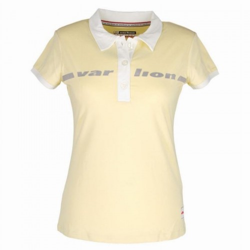 Polo Varlion M/C MD13S05 Amarillo Mujer Polo Varlion M/C MD13S05 Amarillo Mujer