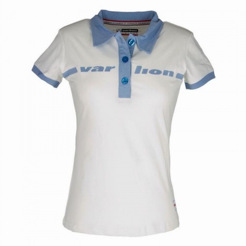 Polo Varlion M/C MD13S05 Blanco Mujer Polo Varlion M/C MD13S05 Blanco Mujer