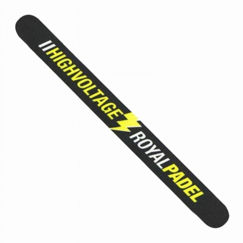 Protector Royal Padel Highvoltage Negro Amarillo Blanco Protector Royal Padel Highvoltage Negro Amarillo Blanco