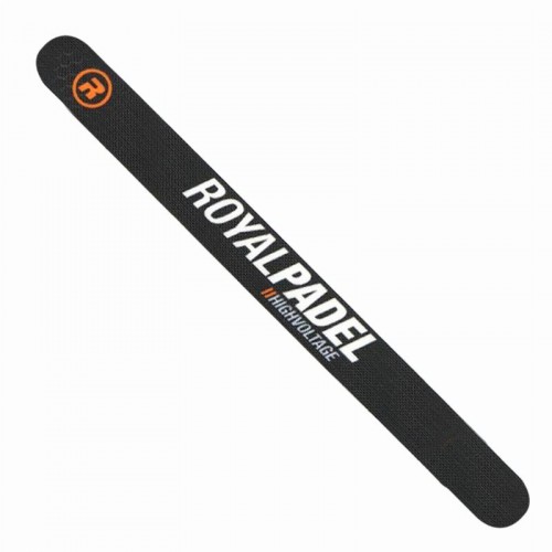 Protector Royal Padel Highvoltage Negro Naranja Blanco Protector Royal Padel Highvoltage Negro Naranja Blanco