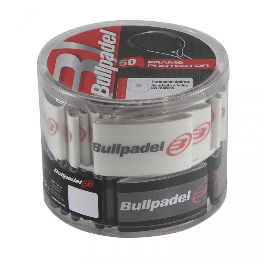 Protectors Bullpadel Frame Black-Transparent 50 Units  Offer + Cheap