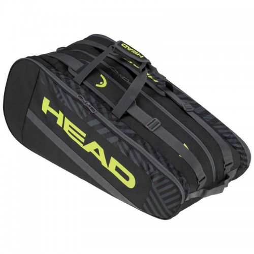 Head Base L Racket Bag Black Green