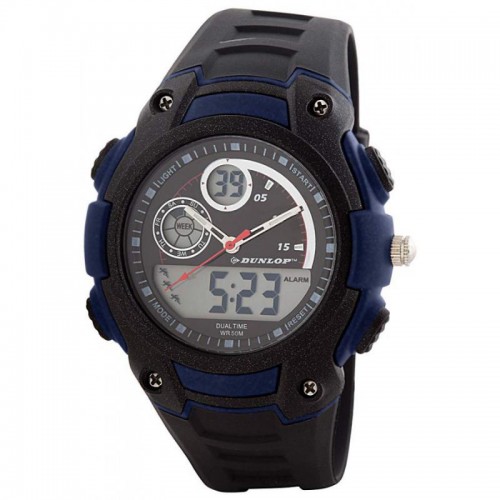 Reloj Dunlop Negro Azul Reloj Dunlop Negro Azul