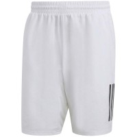 Short Adidas Club 3 Bandes Blanc Noir PADELPOINT Short Adidas Club 3 Bandes Blanc Noir