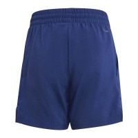 Short Junior Adidas Club 3 Stripes bleu foncé
