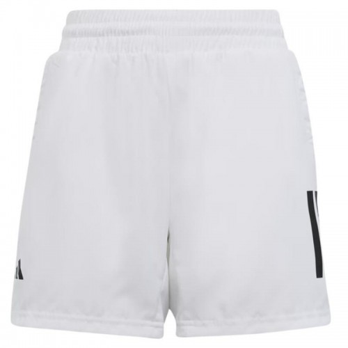 Short Adidas Club 3 Stripes Blanco Junior Short Adidas Club 3 Stripes Blanco Junior