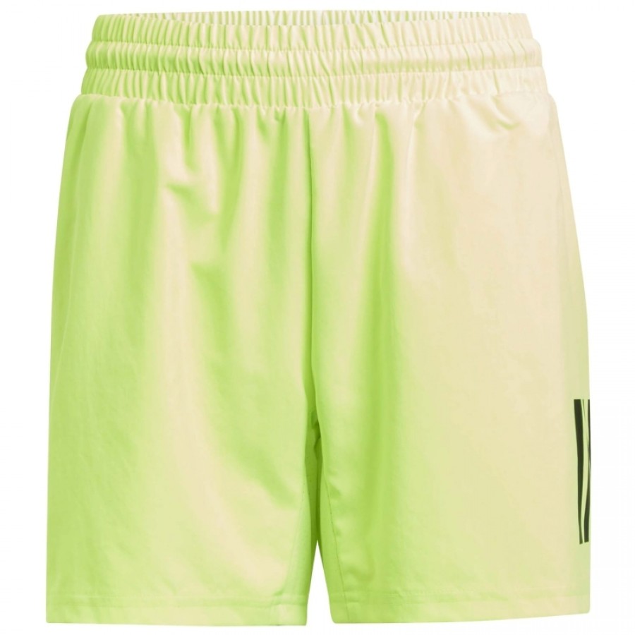Short Adidas Club 3 Stripes Lucid Limon  Offer + Cheap