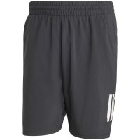 Short Adidas Club 3 Stripes Negro Blanco  Oferta + Barato
