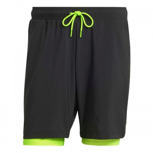 Short Adidas Club Negro Lucid Limon Short Adidas Club Negro Lucid Limon