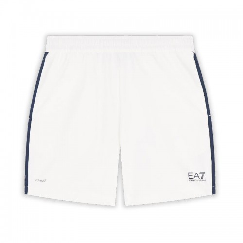Short Armani EA7 Ventus 7 Tennis Pro Regular Blanco
