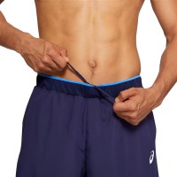 Short Asics Club 7In Azul Peacoat  Oferta + Barato