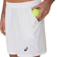 Pantaloncini Asics Court 7IN Blanco  Offerta + Economico
