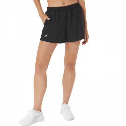 Short Asics Court Black White Women Short Asics Court Black White Women