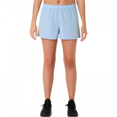 Short Asics Padel Court 2In1 Azul Stone Negro Mujer Short Asics Padel Court 2In1 Azul Stone Negro Mujer