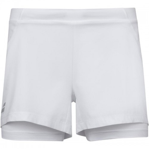 Short Babolat Exercise Blanco Mujer Short Babolat Exercise Blanco Mujer