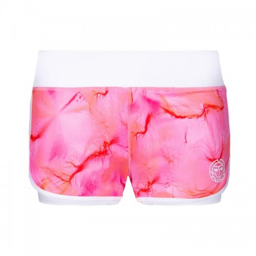Short Bidi Badu Chidera Rosa Blanco Mujer Short Bidi Badu Chidera Rosa Blanco Mujer