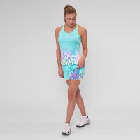 Short Bidi Badu Good Melbourne Printed 2In1 Aqua Mix   Offer + Cheap