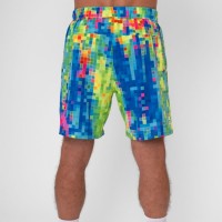 Pantaloncini Bidi Badu Melbourne 7Inch Aqua Mix   Offerta + Economico