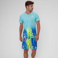 Pantaloncini Bidi Badu Melbourne 7Inch Aqua Mix   Offerta + Economico