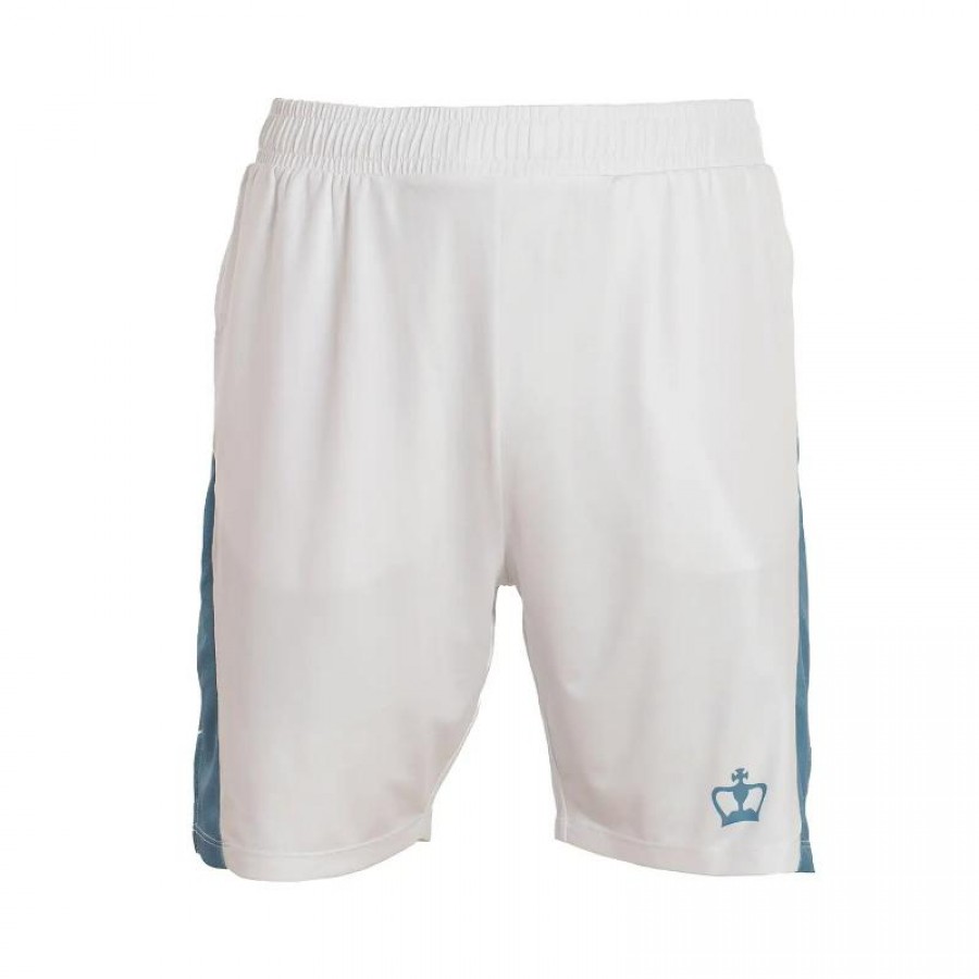Short Black Crown Rocha Blanco Azul